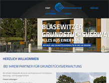 Tablet Screenshot of bgv-mbh.de